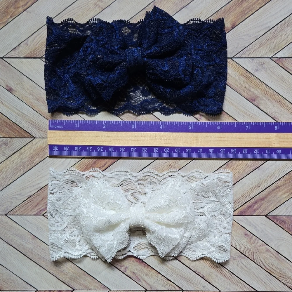 Handmade lace bowknot